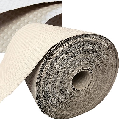 500mm x 10M Roll of Eco-Friendly Paper Bubble Wrap